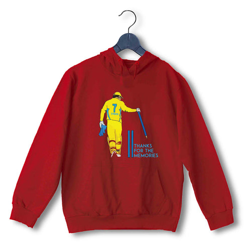 Cricket Cricket Dhoni - thank you for the memories UNISEX HOODIE Sweatshirts